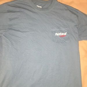 Men’s rowdy gentlemen’s natural light beer tshirt